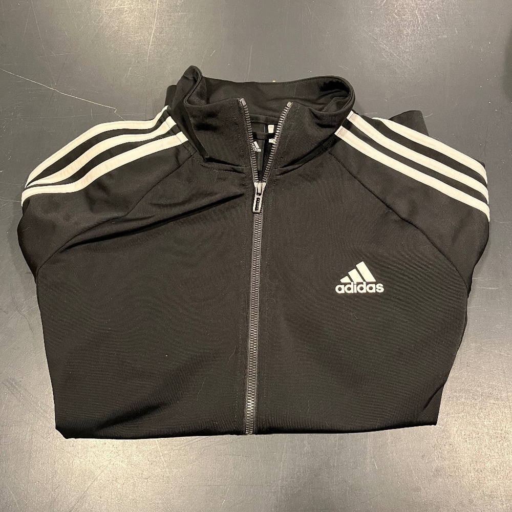 Adidas zip up track jacket